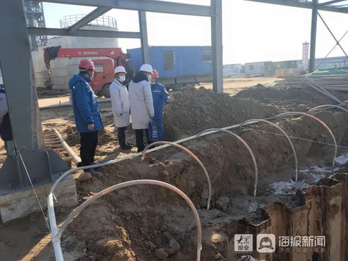 东营港经济开发区滨海精细化工产业园开展施工安全 疫情督导检查 确保岁末年初建筑领域施工安全