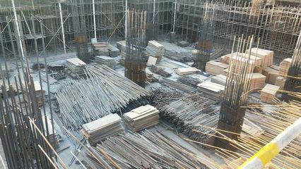 滇池明珠广场二期建设项目2019年1月26日施工情况汇报天气:晴