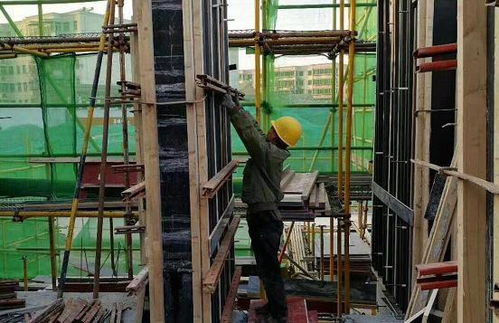 天建新型建筑模板加固体系应用于 中房 美域熙湖项目 施工现场